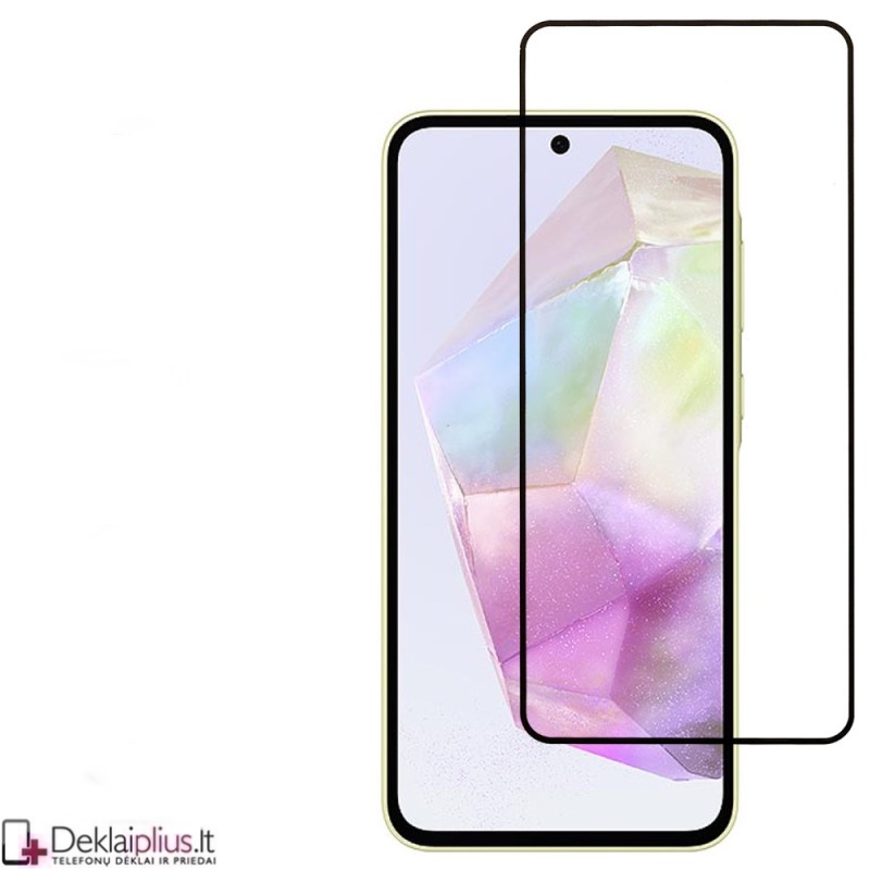 Telefono ekrano grūdintas stiklas - per visą ekraną (Samsung A36/A56 5G) Telefono ekrano grūdintas stiklas - per visą ekraną (Samsung A36/A56 5G)